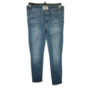 Paige Women's Kylie Crop Light Wash Blue Jeans Size 26